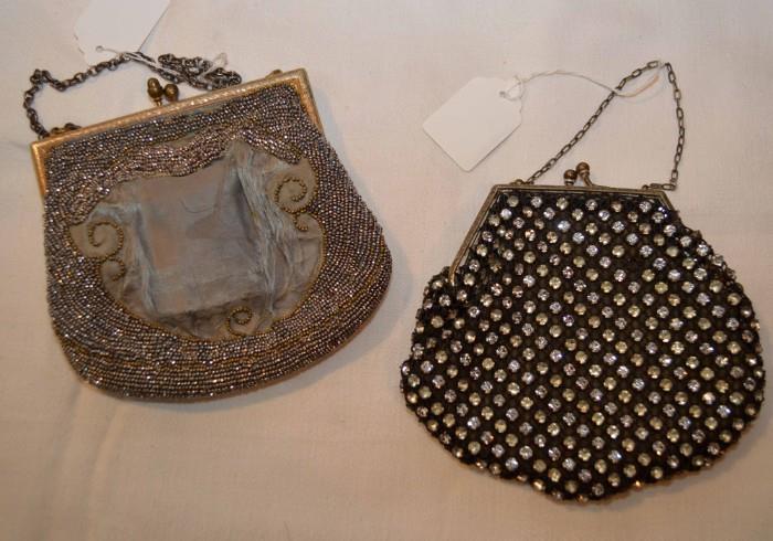 Antique Beaded Purses & Handbags