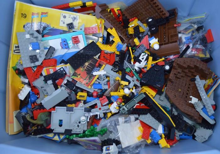 Huge Bin of Legos