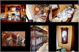 Lenox China, Lots of American Brilliant Cut Glass, Wall Clocks, Books