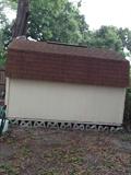Side View: Storage Shed