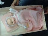 1977 Little Lovuns Effanbee Doll with pillow, new in the box (She cries.)