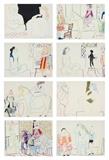 Lot 14: AFTER PABLO PICASSO, (Spanish, 1881-1973), After the 'Suite de 180 Dessins de Picasso', Screen print (eight works), Each: H 9¼ x W 12 inches