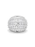 Lot 90: A DIAMOND DOME RING 