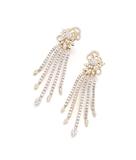 Lot 94: A RIBBON MOTIF PAIR OF DIAMOND EARRINGS