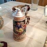 collectible beer stein