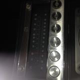 record player in large carved cabinet