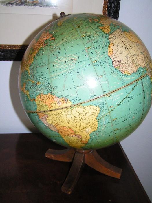 Vintage globe 
