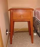 Small accent table with one drawer
