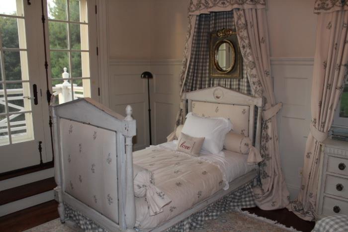 Girl's Antique French Bed