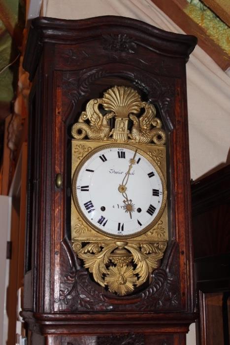 1790 French Grandfather Clock