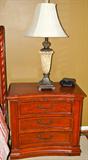 1 year old nightstand (pair available)