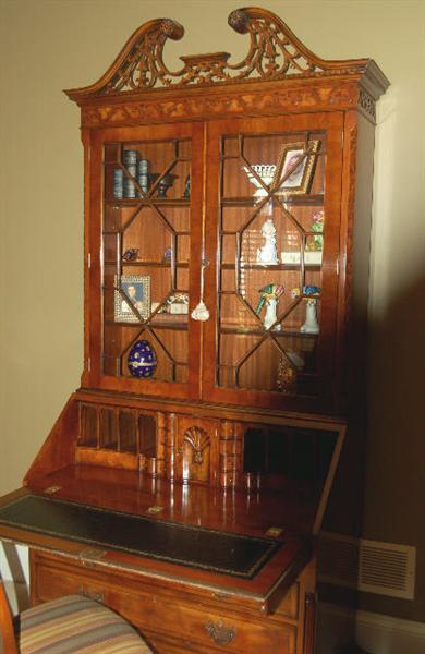 Very fine handmade secretary from Trosby of Sussex