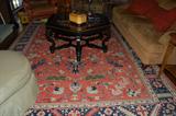Beautiful hand knot rug--large