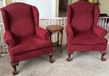 Beautiful BASSET Wing Back Chairs