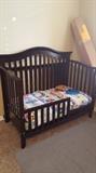 Cool Crib, that turns into a toddler bed, then into a double bed