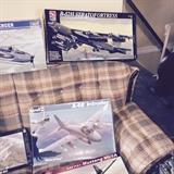 60+ VINTAGE Model Airplanes all in original boxes and most all sealed