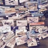 60+ VINTAGE Model Airplanes all in original boxes and most all sealed