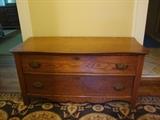 Antique Oak two drawer Chest