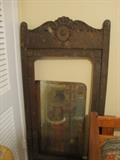Attic find. antique furniture Mirror frame