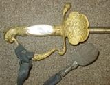 Close Up Of German Diplomatic Sword