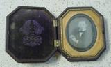Tin Type Photo In Case