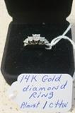 14K Gold & Diamond Ring