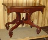 Mahogany Flip Top Game Table