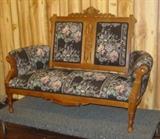 Circa 1900 Settee w/Matching Chair (Chair Not Shown)