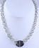 Estate sterling silver Tiffany & Co. necklace with tag: 15", 53.6 gms