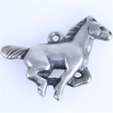 Estate James Avery sterling silver horse charm: 7/8", 3.6 gms