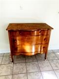 Solid oak chest
