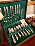 A set of 1953 Sears Roebuck Co silver Plate, BEAUTIFUL