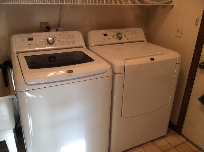 Newer MAYTAG washer and dryer