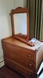 Handmade dresser with tilting mirror (disassembled for easy transport)