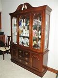 Beautiful cherry hutch.