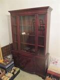 MAHONGANEY CHINA CABINET