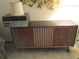 STEREO CABINET, CABINET ONLY NO RADIO
