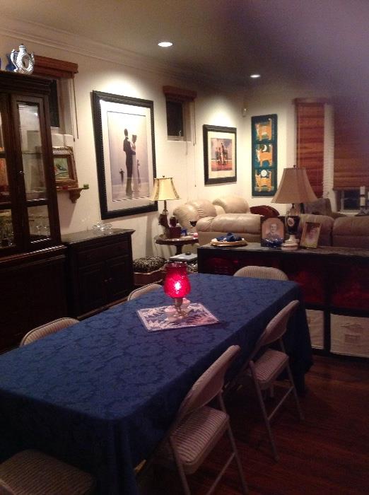 Quality art and furniture.