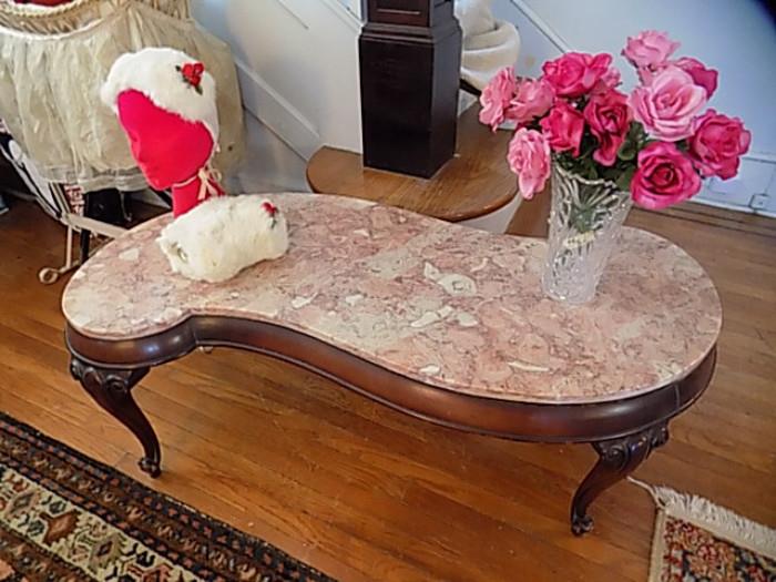 Marble Top cocktail table