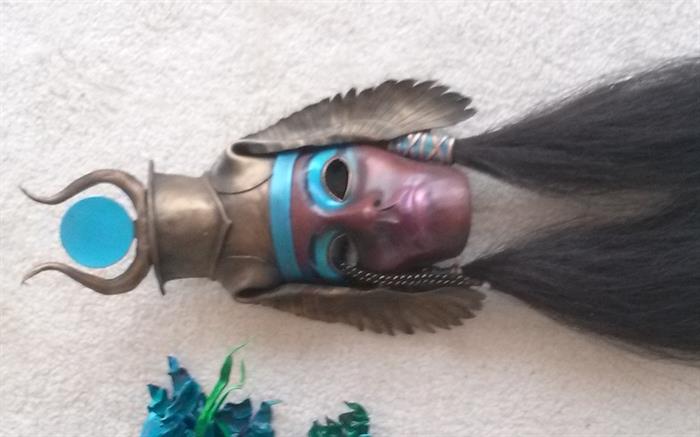 artist made Mardi Gras Masks