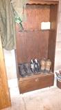 Boots and Gun Cabinet