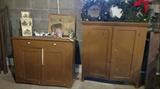 Two Piece Primitive Cabinet....