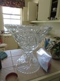 TALL PUNCH BOWL WITH CUPS