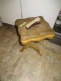 ANTIQUE ORGAN STOOL