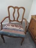 SET OF 6 FRUITWOOD CHAIRS