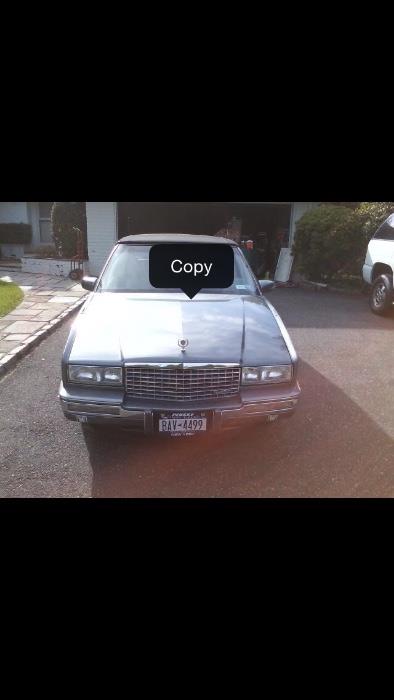 1988 Cadillac Eldorado 2dr Gray ext leather gray interior. Power doors and locks. 4.5 V8 motor with 26,850 original miles. A/C am/fm original stereo.
