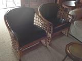 Rattan / Vinyl Chairs $ 80.00 each