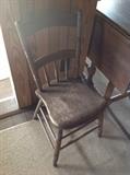 Antique Wood Chair $ 40.00