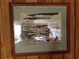 Claude Howell Original - Boats $ 1,000.00