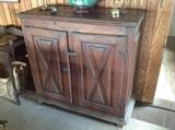 Antique Wood Cabinet $ 400.00